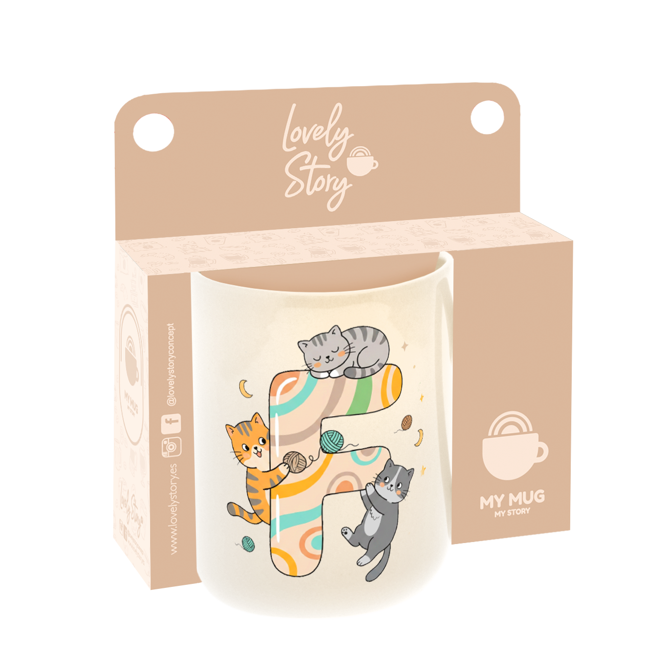 Taza de Cerámica – Alphacats | Lovely Story