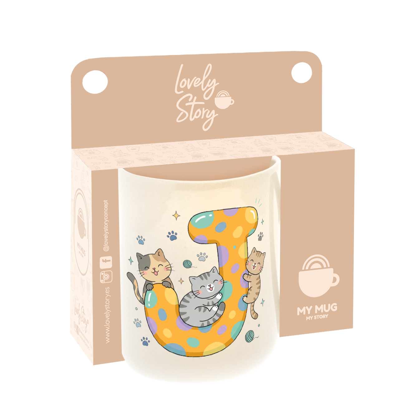 Taza de Cerámica – Alphacats | Lovely Story