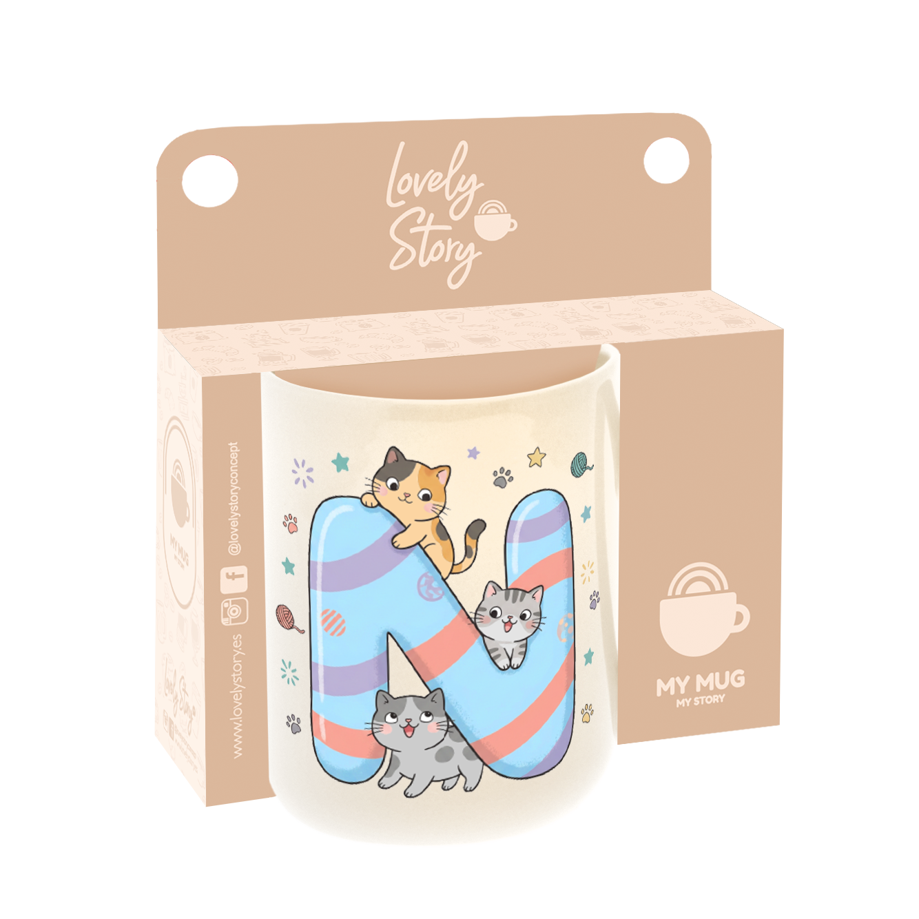 Taza de Cerámica – Alphacats | Lovely Story
