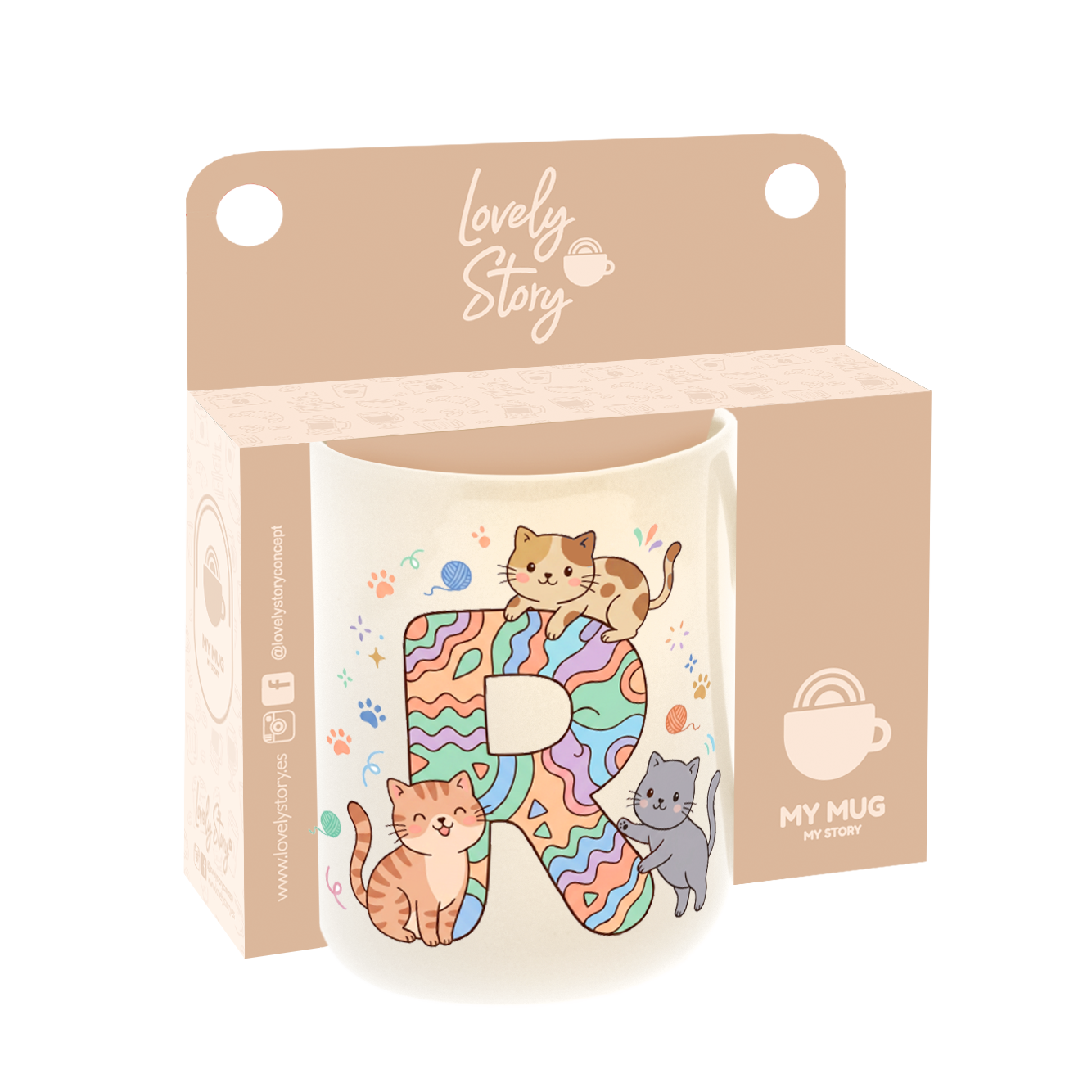 Taza de Cerámica – Alphacats | Lovely Story