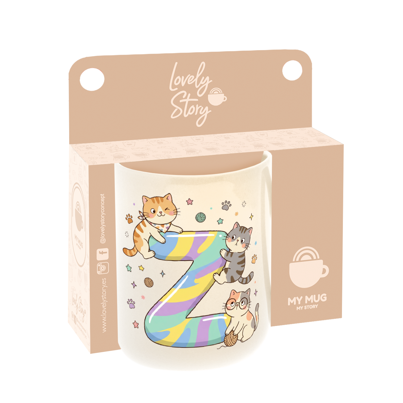 Taza de Cerámica – Alphacats | Lovely Story