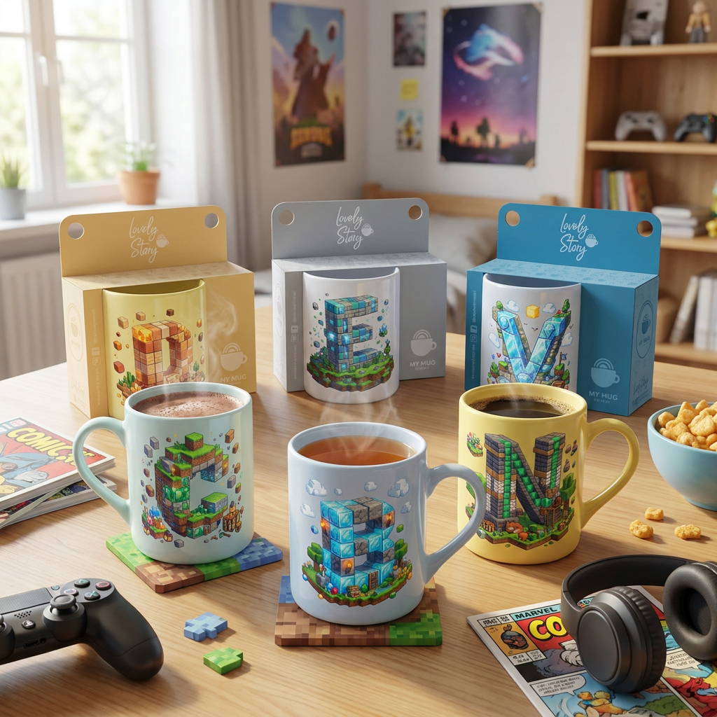 Taza de Cerámica – Pixel Craft | Lovely Story