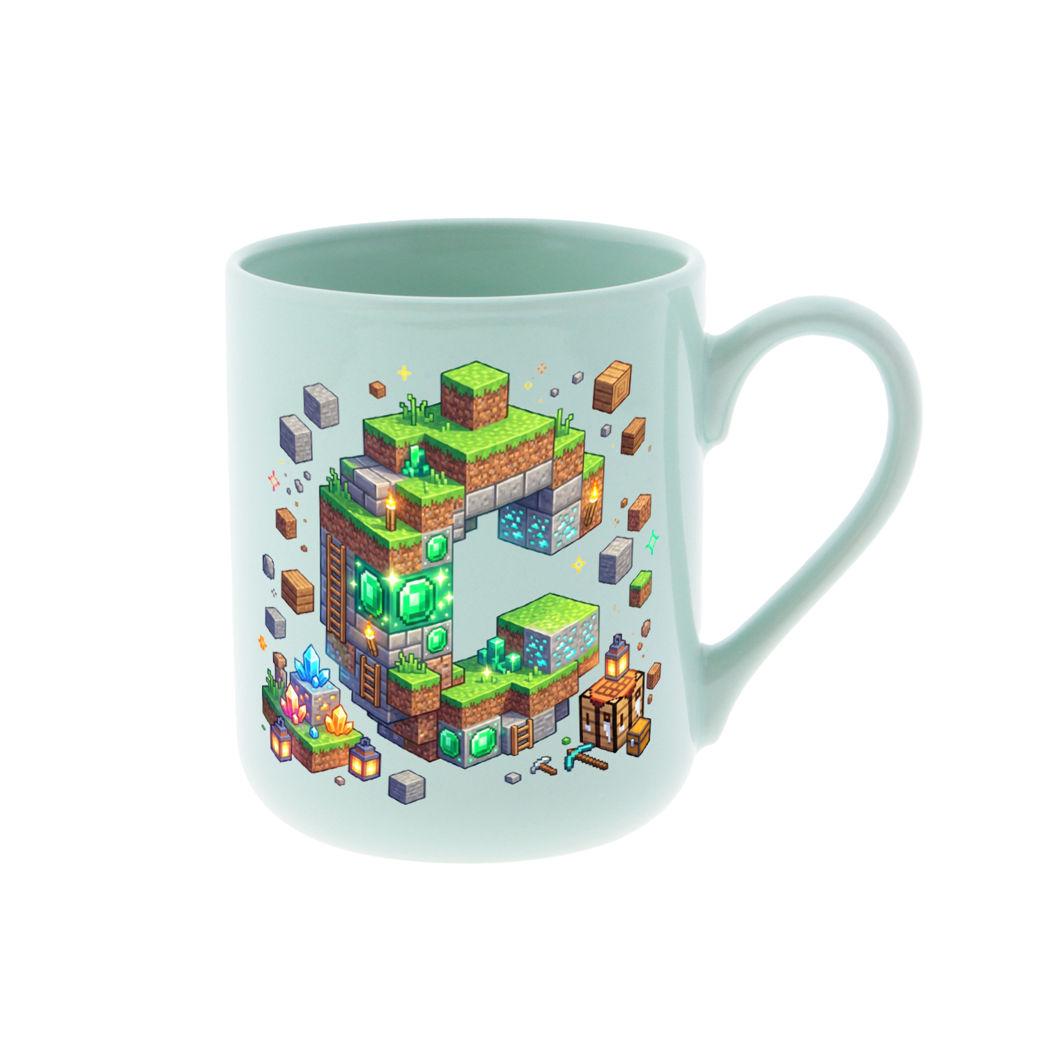 Taza de Cerámica – Pixel Craft | Lovely Story