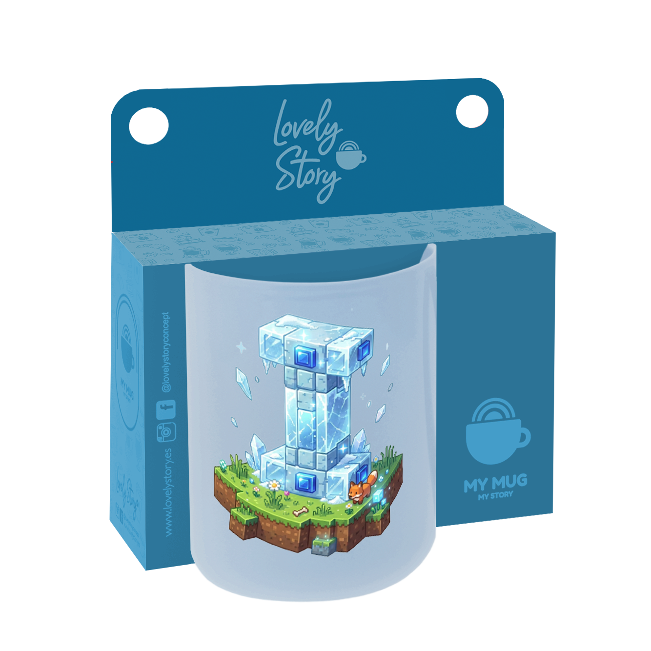 Taza de Cerámica – Pixel Craft | Lovely Story