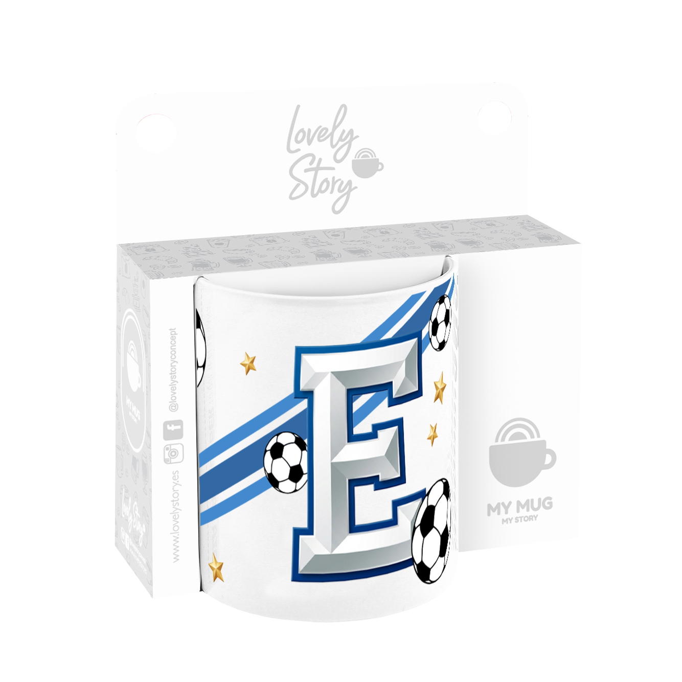 Taza de Cerámica – Letter Goal | Lovely Story