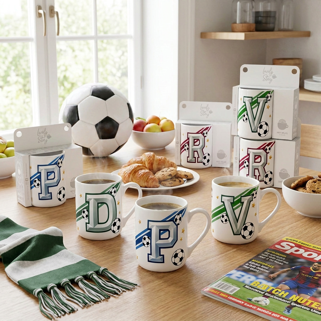 Taza de Cerámica – Letter Goal | Lovely Story
