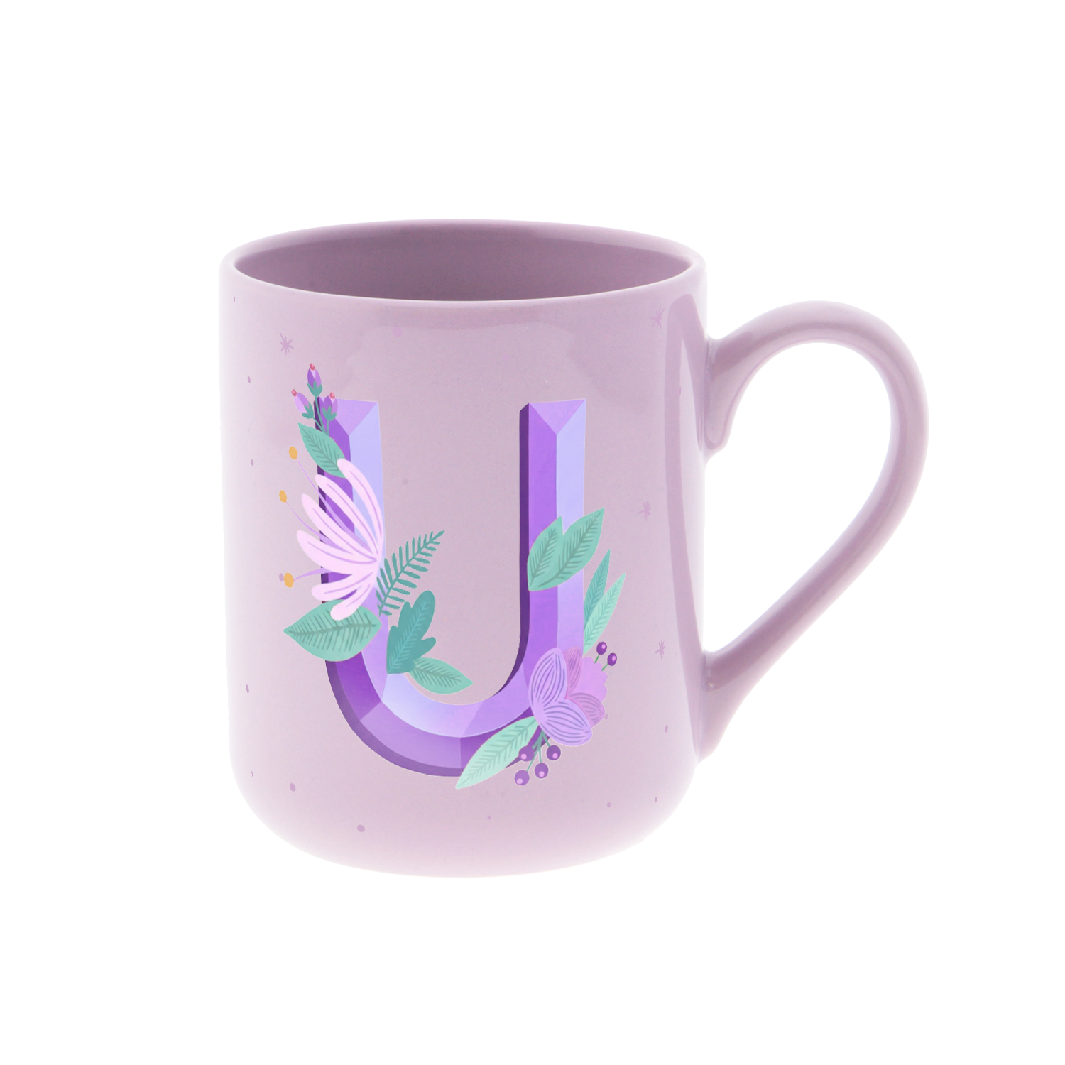 Taza de Cerámica – Initial Blossom | Lovely Story