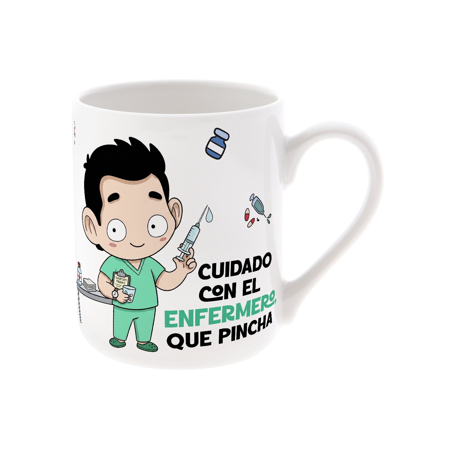 Taza de Cerámica – Enfermeros & Enfermeras | Malasaña