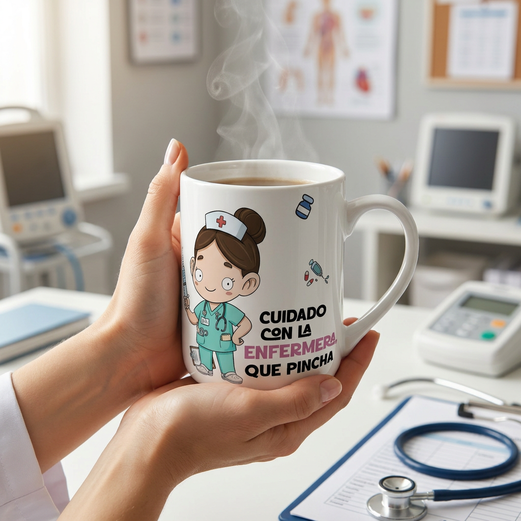 Taza de Cerámica – Enfermeros & Enfermeras | Malasaña