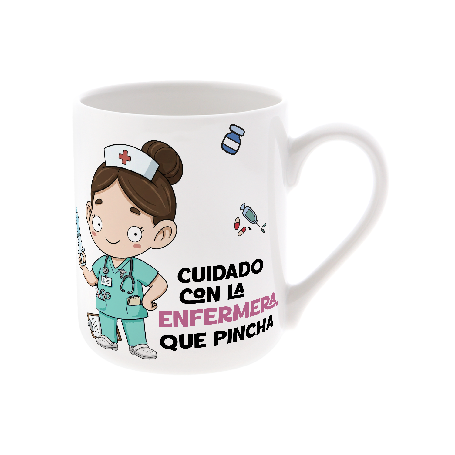 Taza de Cerámica – Enfermeros & Enfermeras | Malasaña