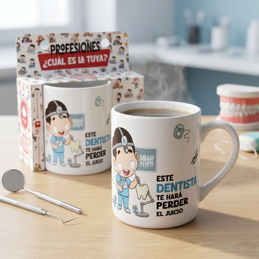 Taza de Cerámica – Dentista | Malasaña