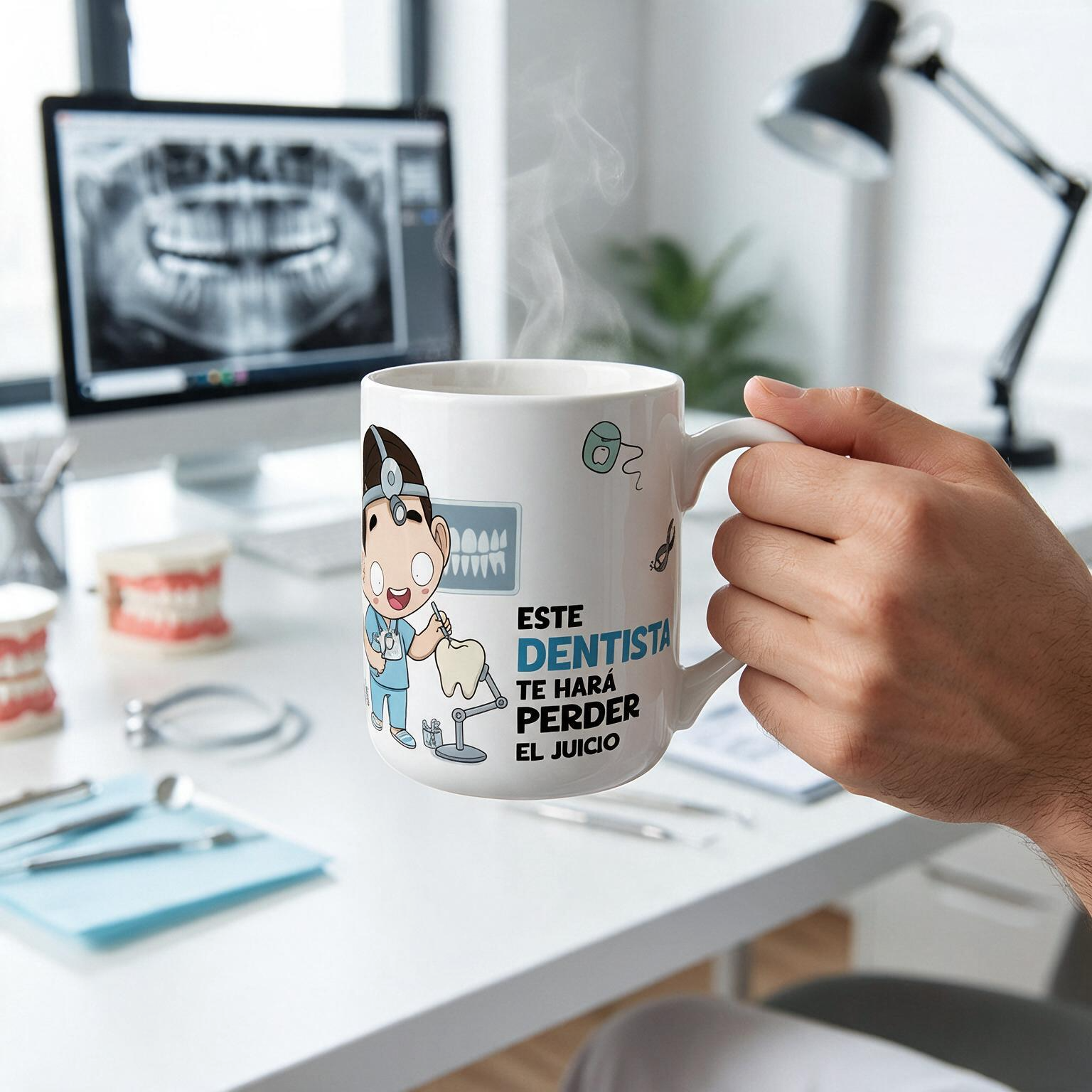 Taza de Cerámica – Dentista | Malasaña