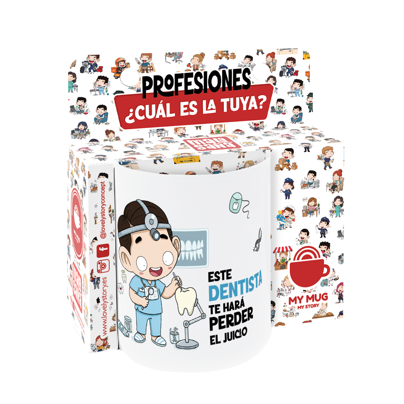 Taza de Cerámica – Dentista | Malasaña