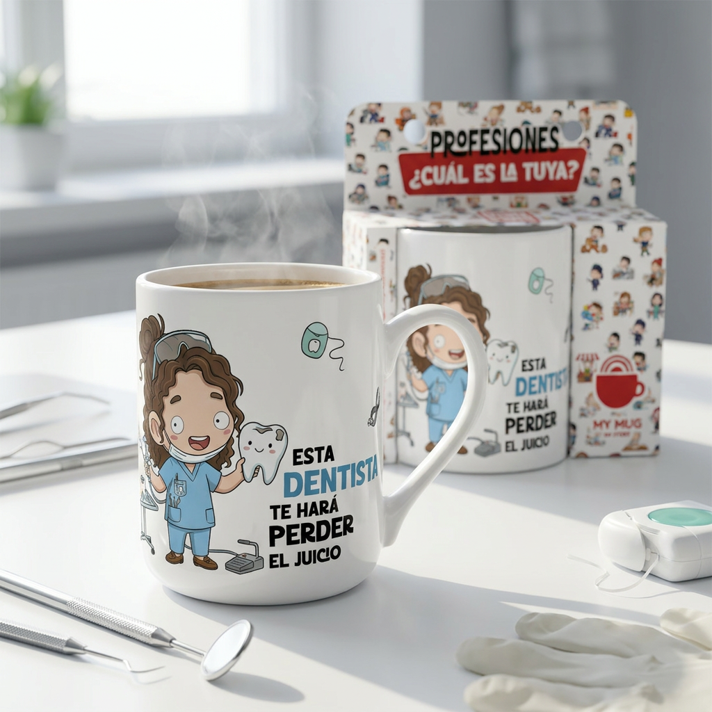 Taza de Cerámica – Dentista | Malasaña