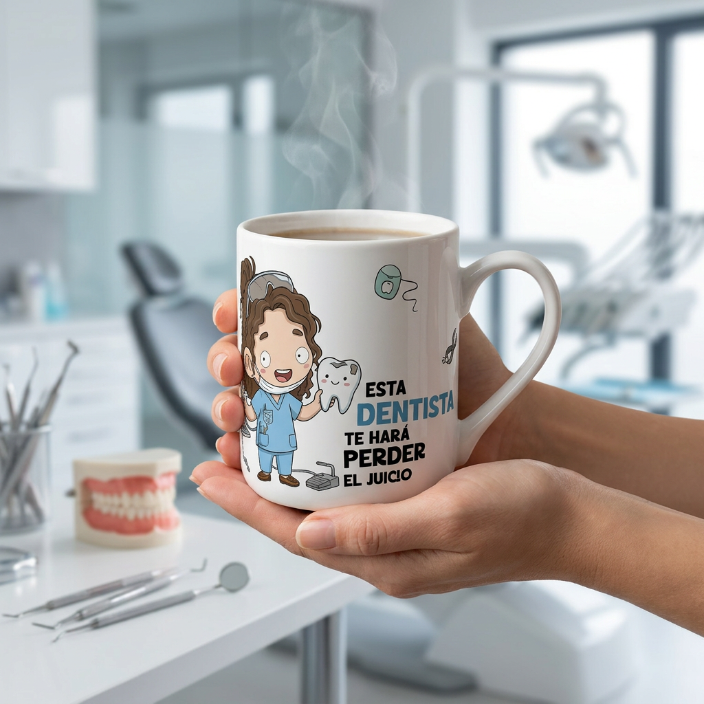 Taza de Cerámica – Dentista | Malasaña
