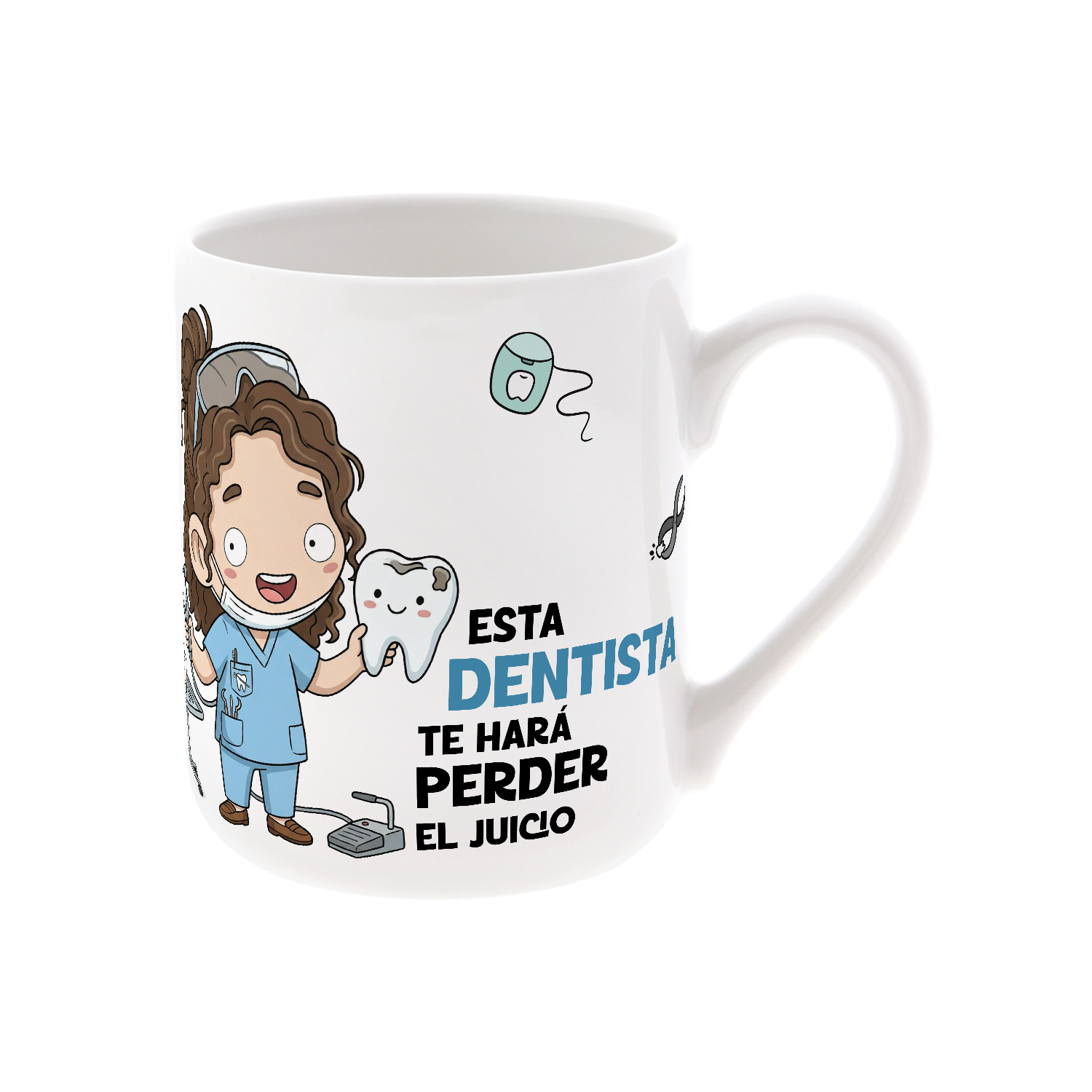 Taza de Cerámica – Dentista | Malasaña