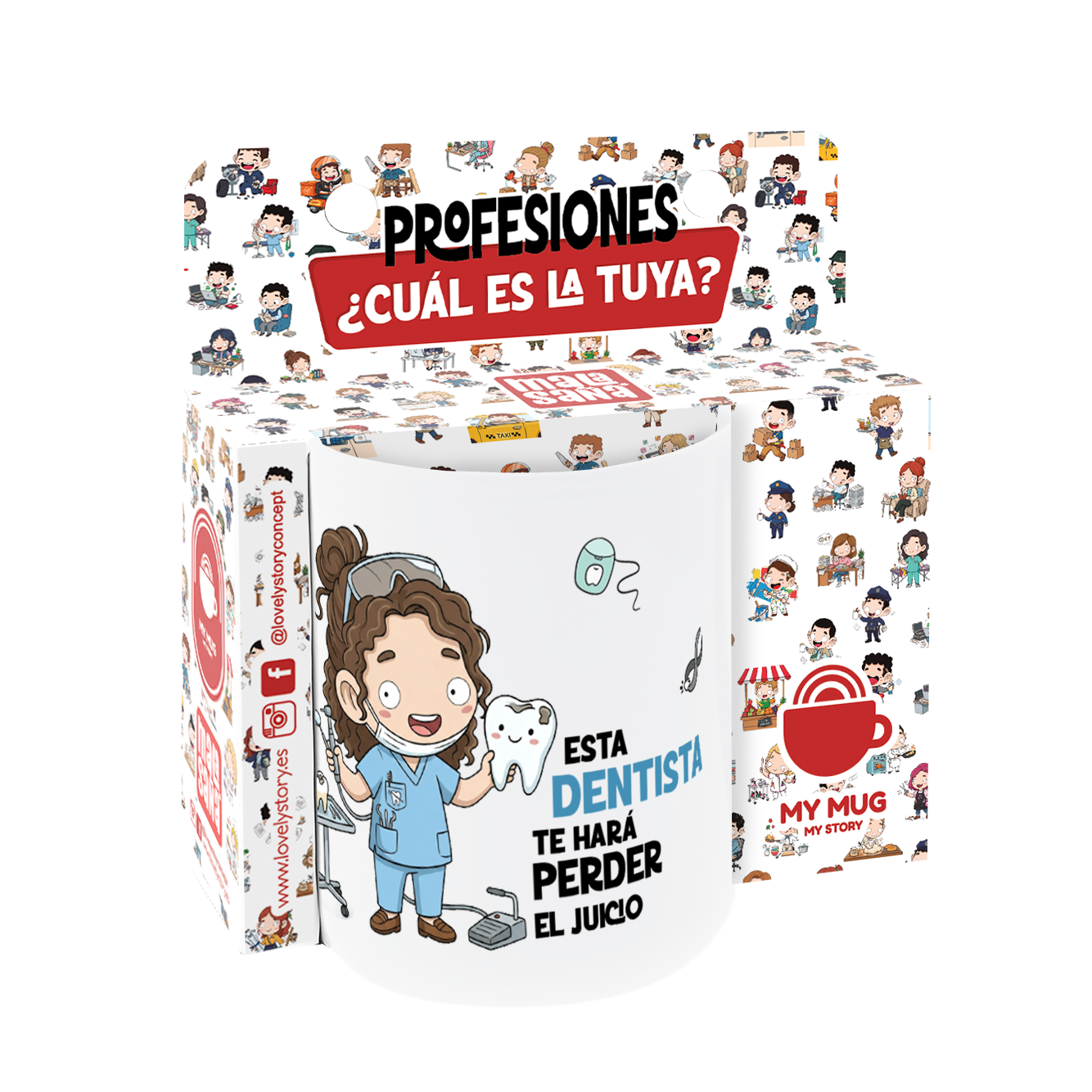 Taza de Cerámica – Dentista | Malasaña