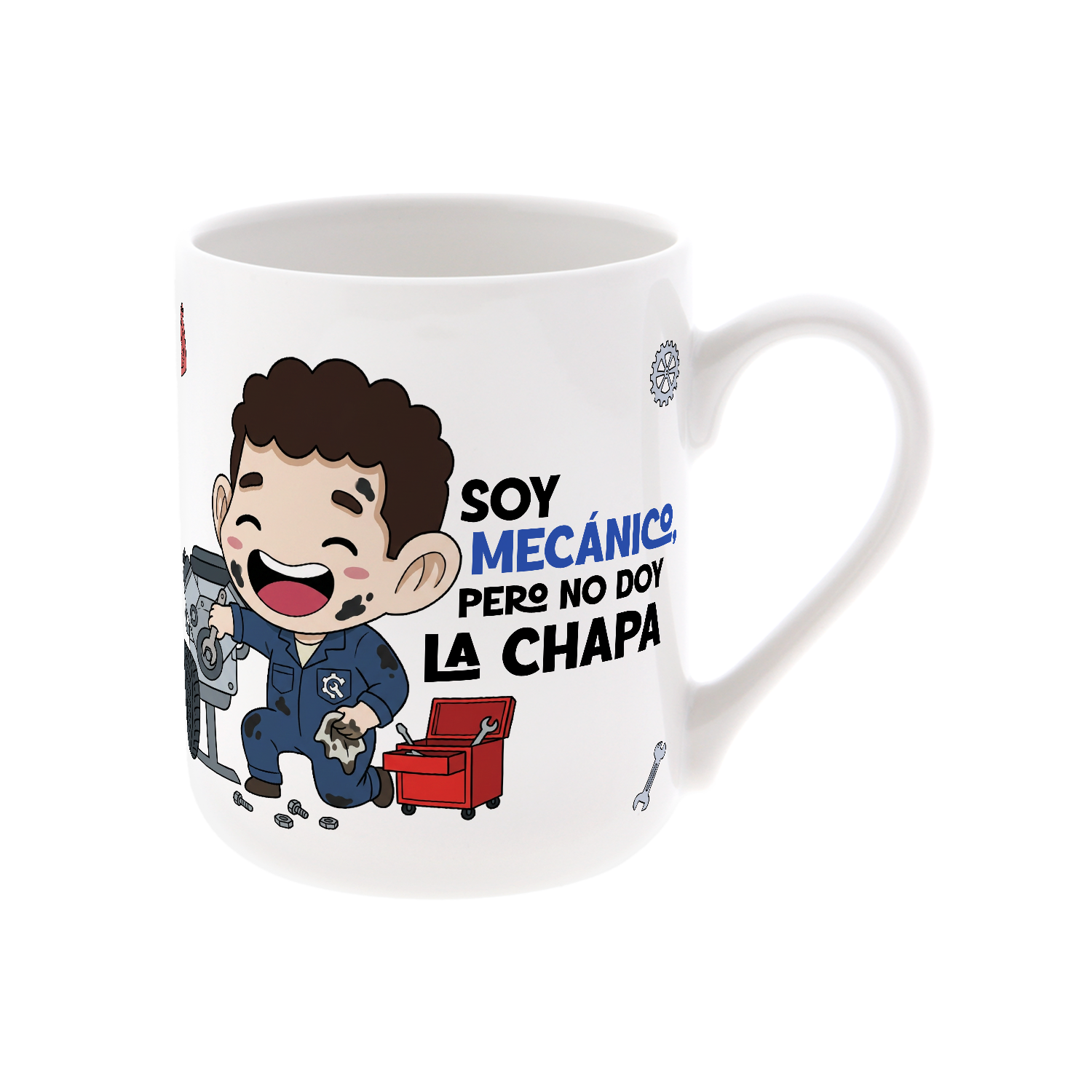 Taza de Cerámica – Mecánico | Malasaña