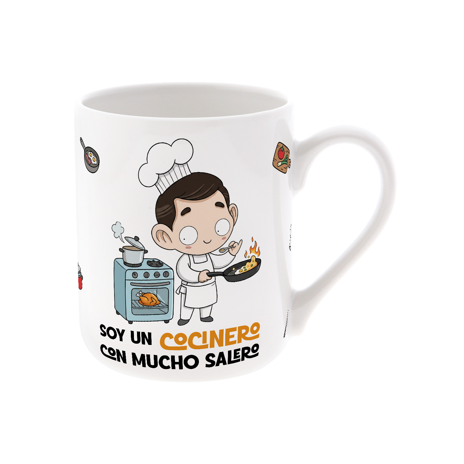 Taza de Cerámica – Cocinero & Cocinera | Malasaña