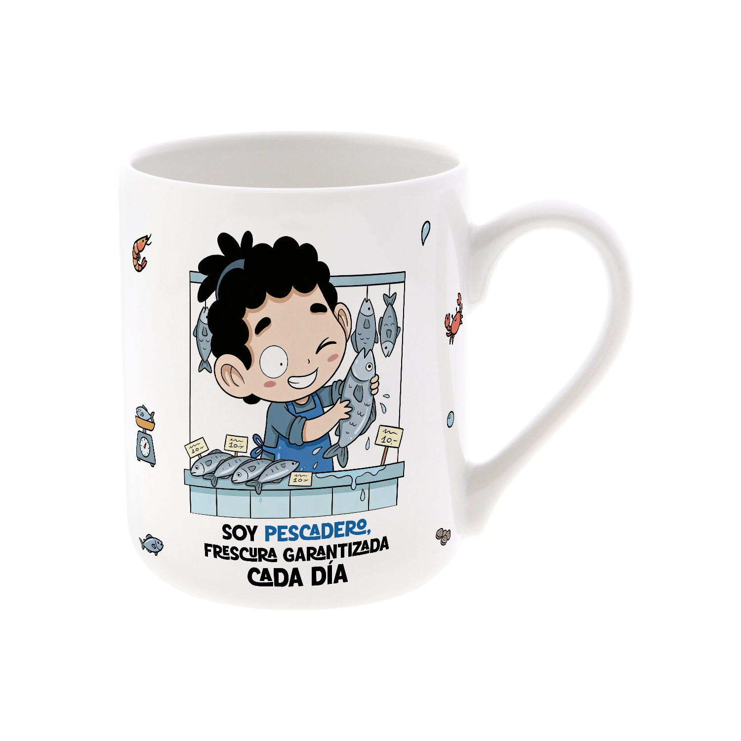 Taza de Cerámica – Pescadero & Pescadera | Malasaña