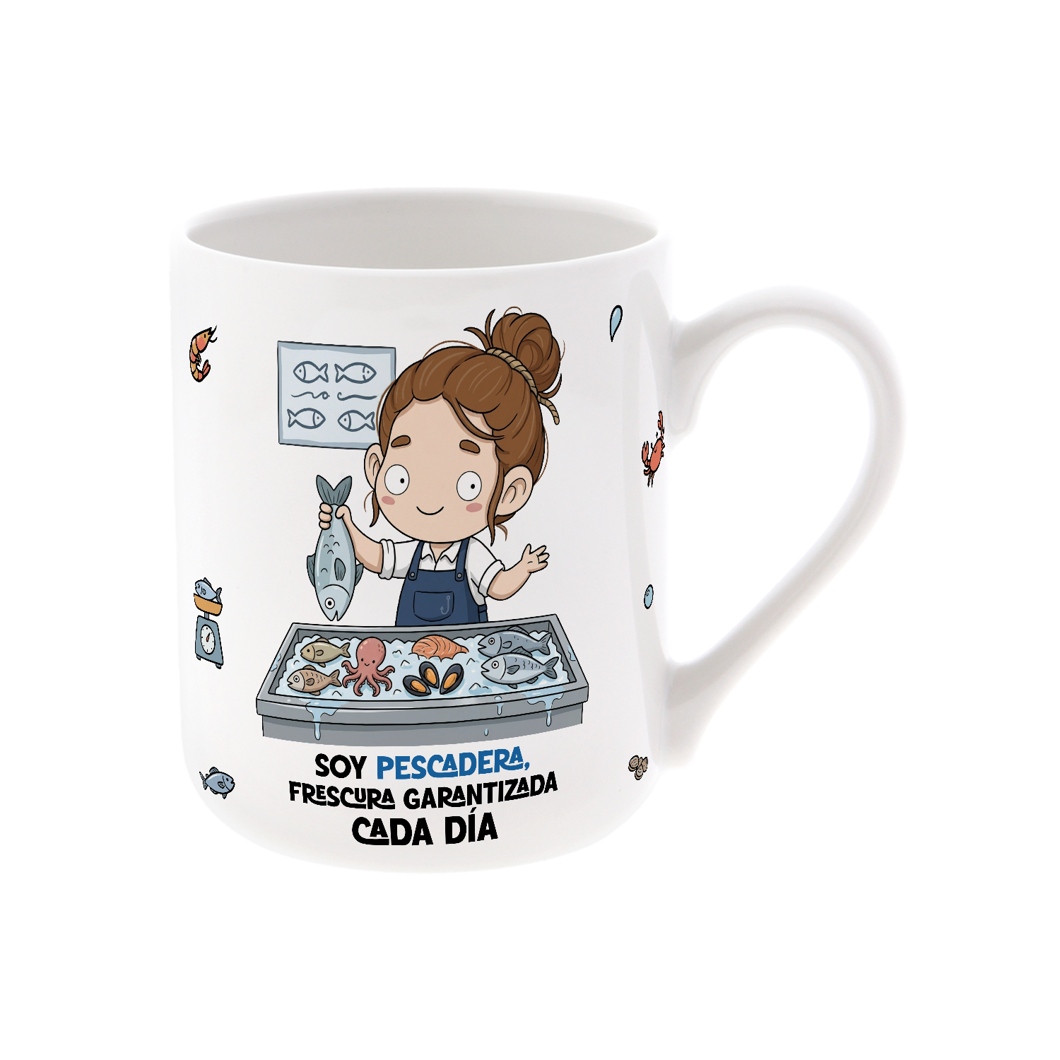Taza de Cerámica – Pescadero & Pescadera | Malasaña