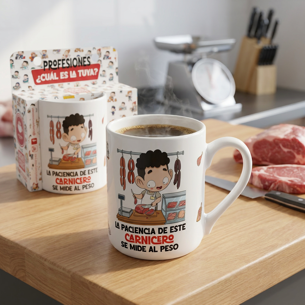Taza de Cerámica – Carnicero & Carnicera | Malasaña