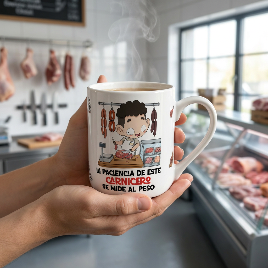 Taza de Cerámica – Carnicero & Carnicera | Malasaña