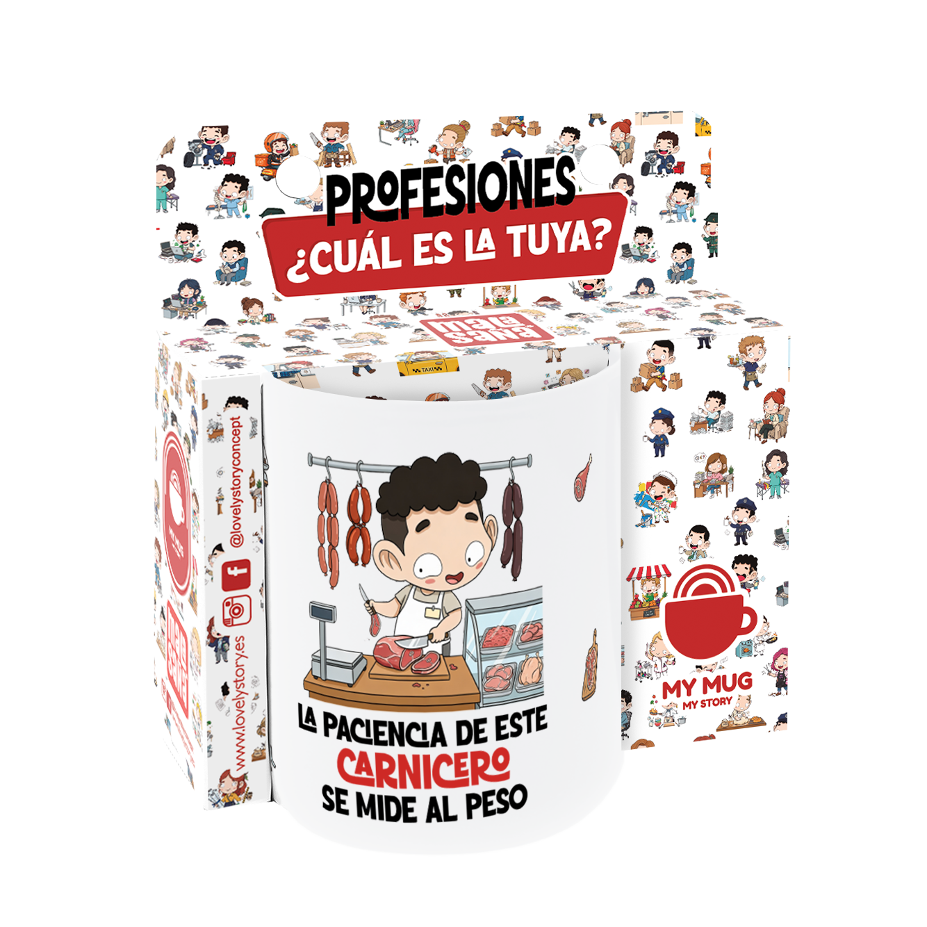 Taza de Cerámica – Carnicero & Carnicera | Malasaña