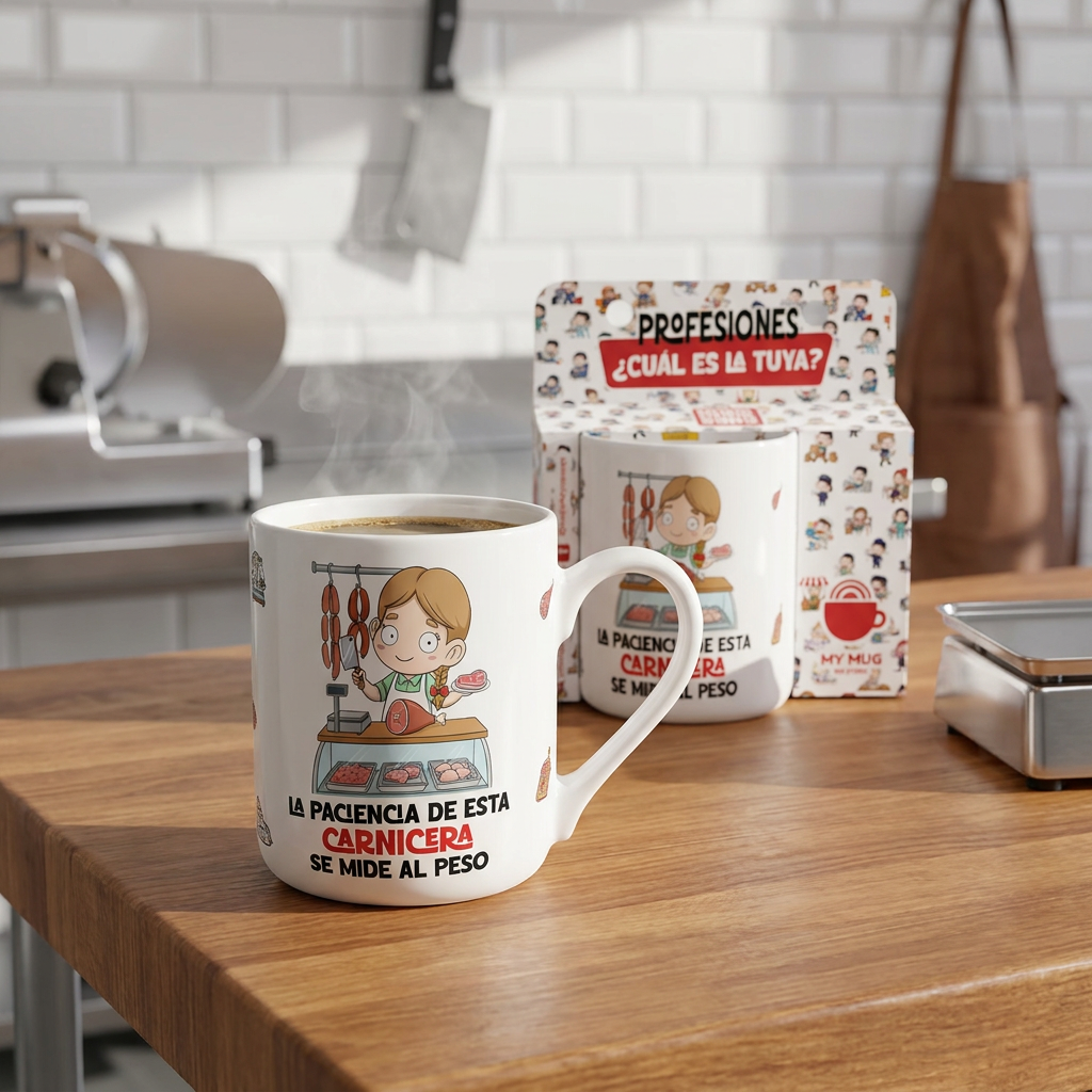 Taza de Cerámica – Carnicero & Carnicera | Malasaña