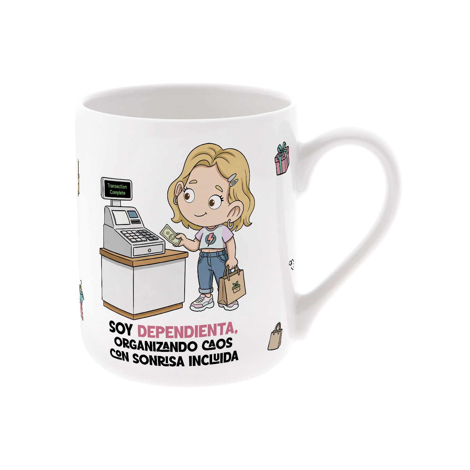 Taza de Cerámica – Dependienta | Malasaña