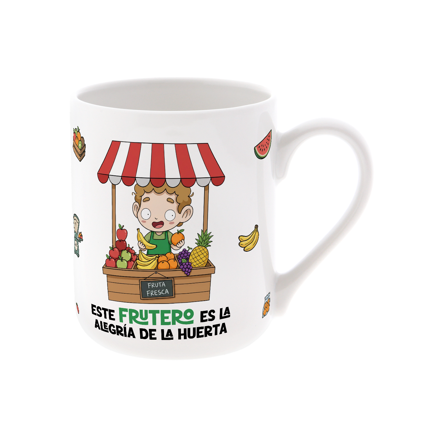 Taza de Cerámica – Frutero & Frutera | Malasaña