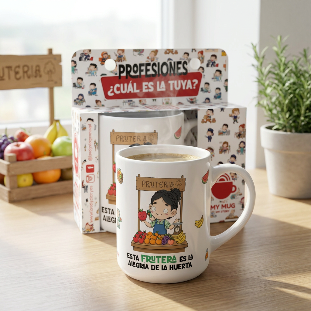 Taza de Cerámica – Frutero & Frutera | Malasaña