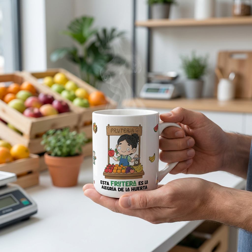 Taza de Cerámica – Frutero & Frutera | Malasaña
