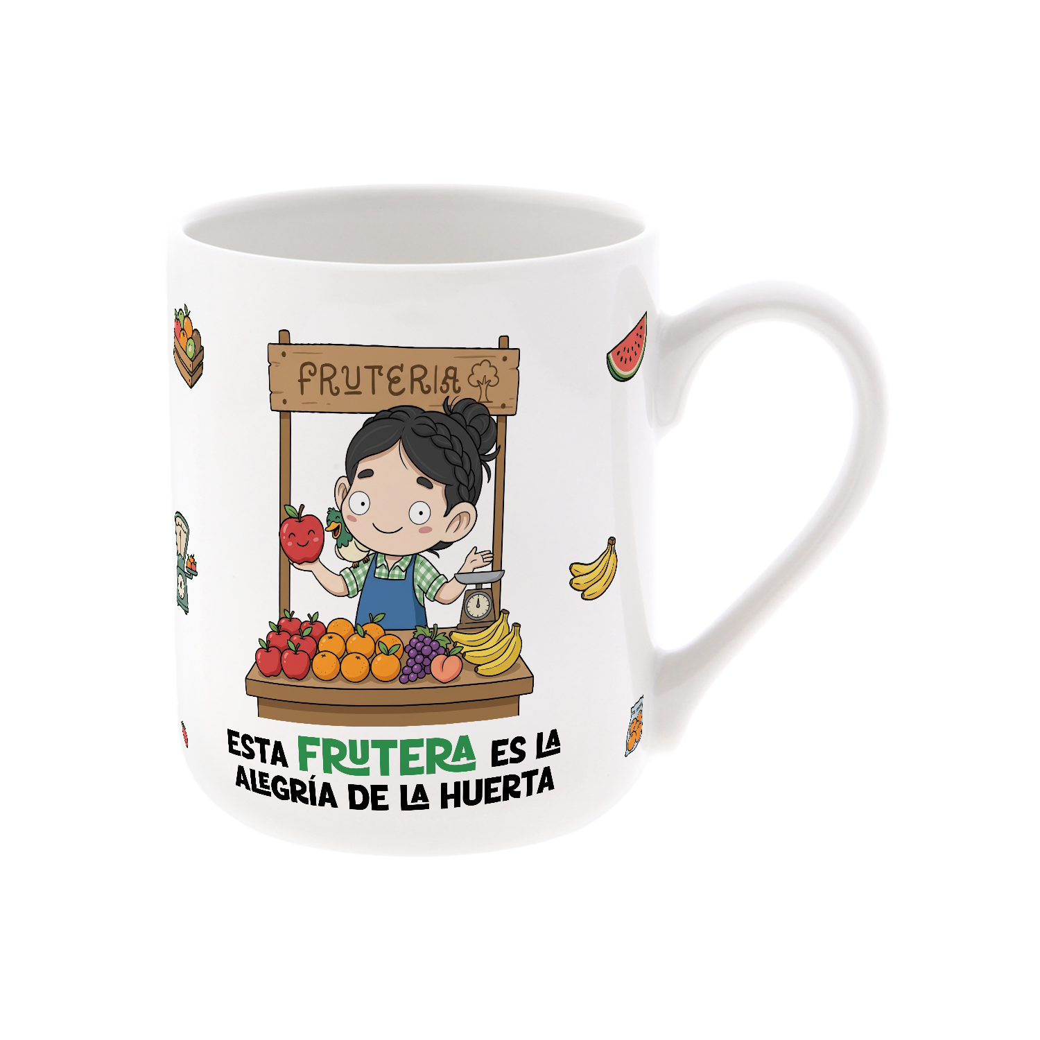 Taza de Cerámica – Frutero & Frutera | Malasaña
