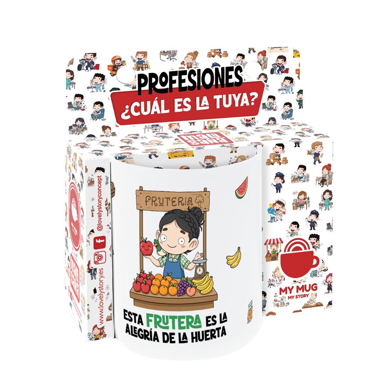 Taza de Cerámica – Frutero & Frutera | Malasaña