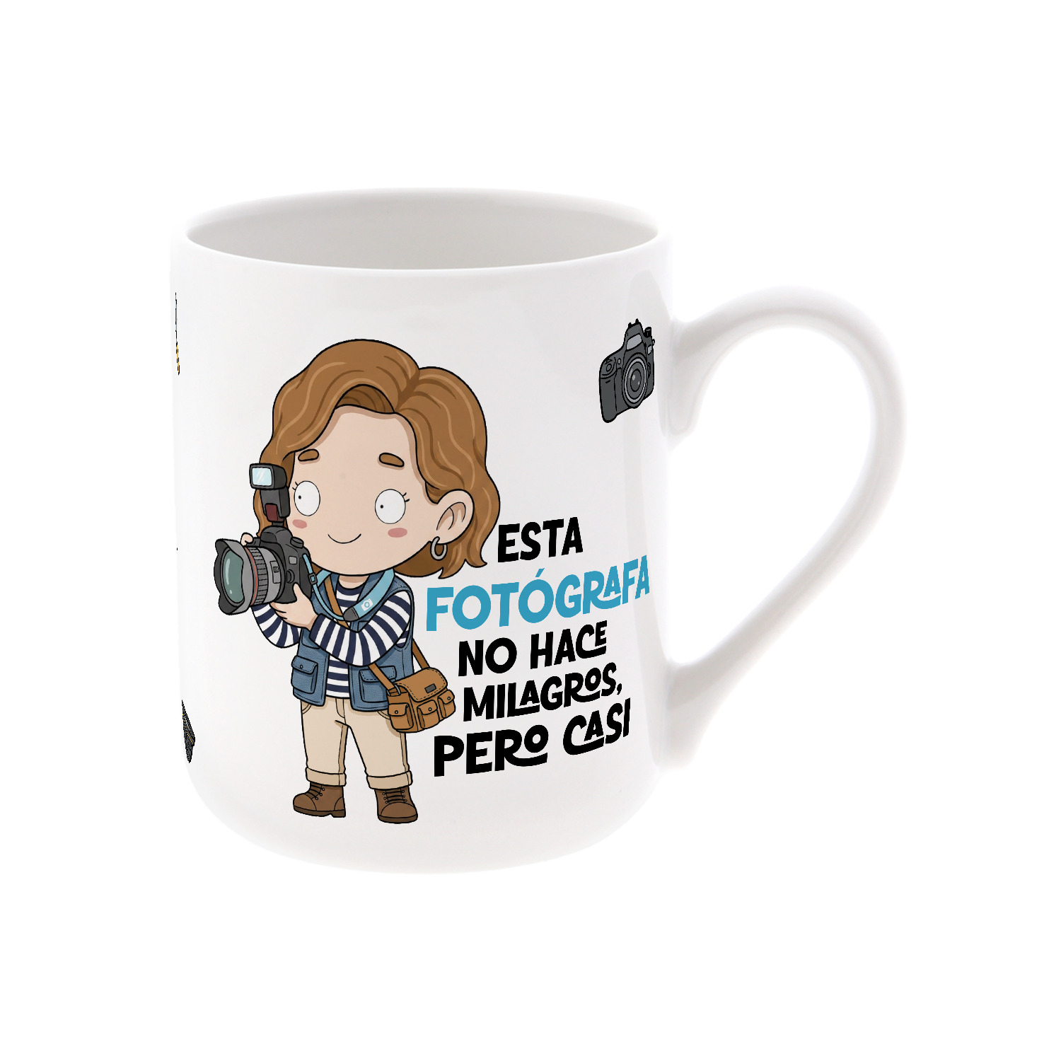 Taza de Cerámica – Fotógrafo & Fotógrafa | Malasaña