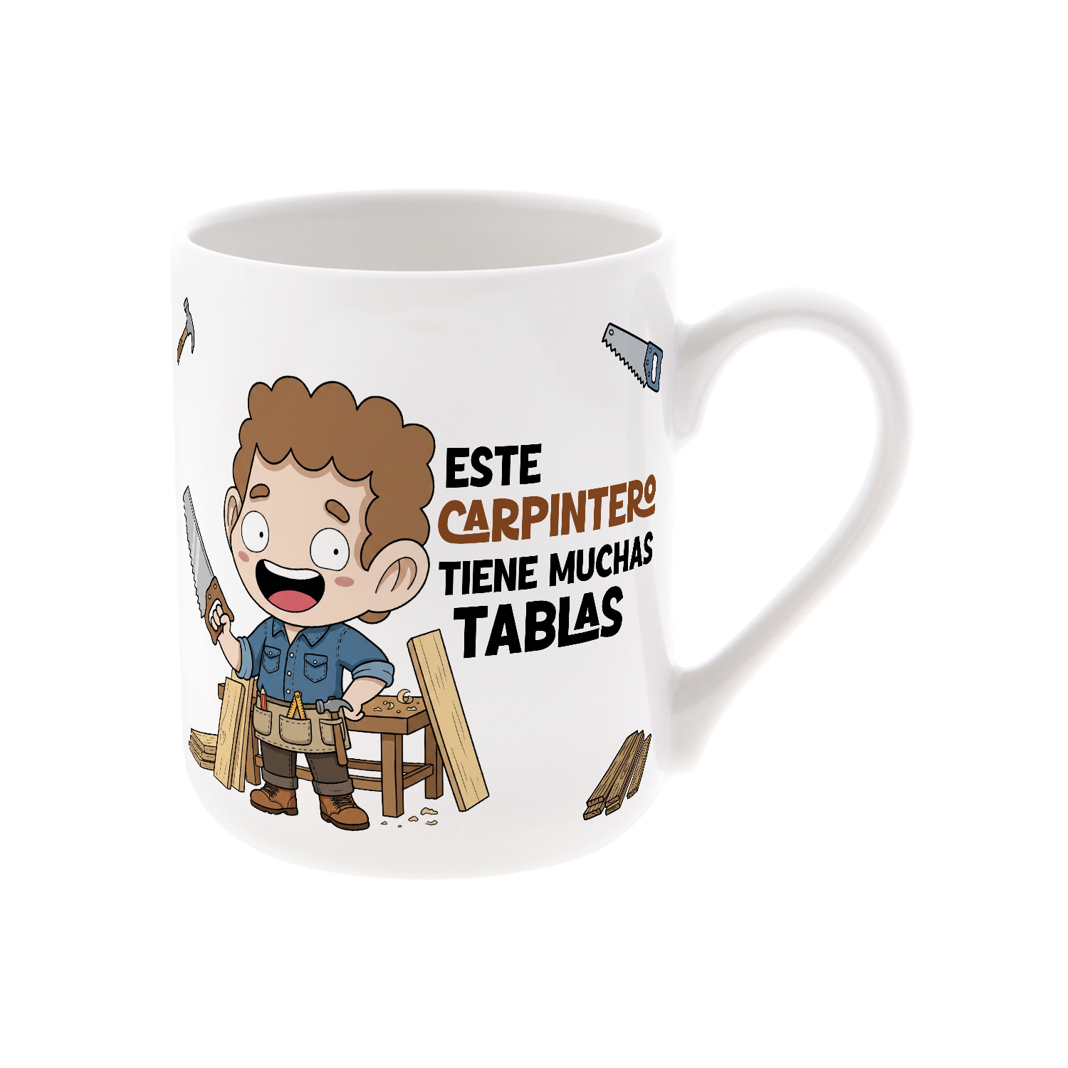 Taza de Cerámica – Carpintero | Malasaña