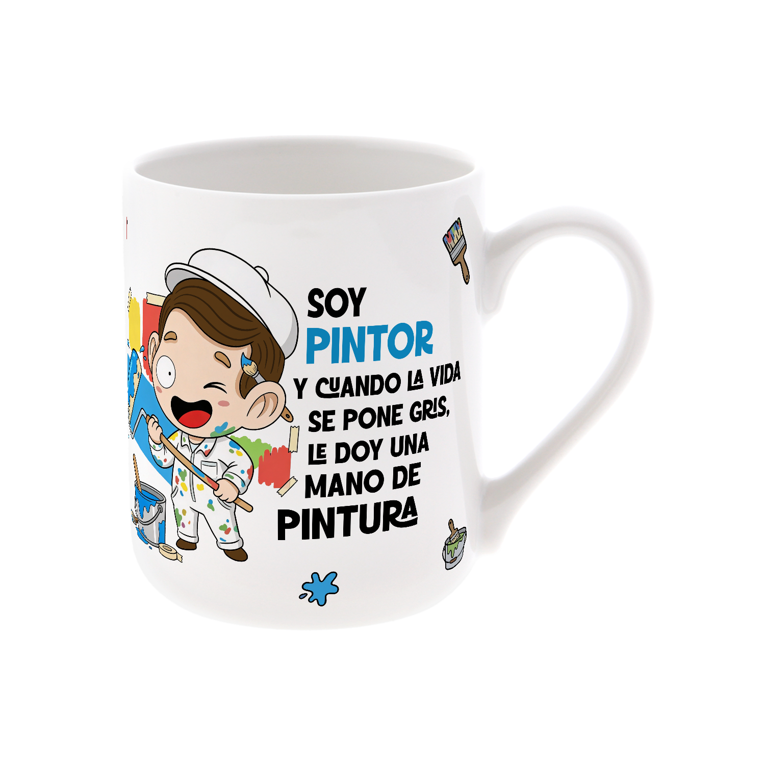 Taza de Cerámica – Pintor | Malasaña