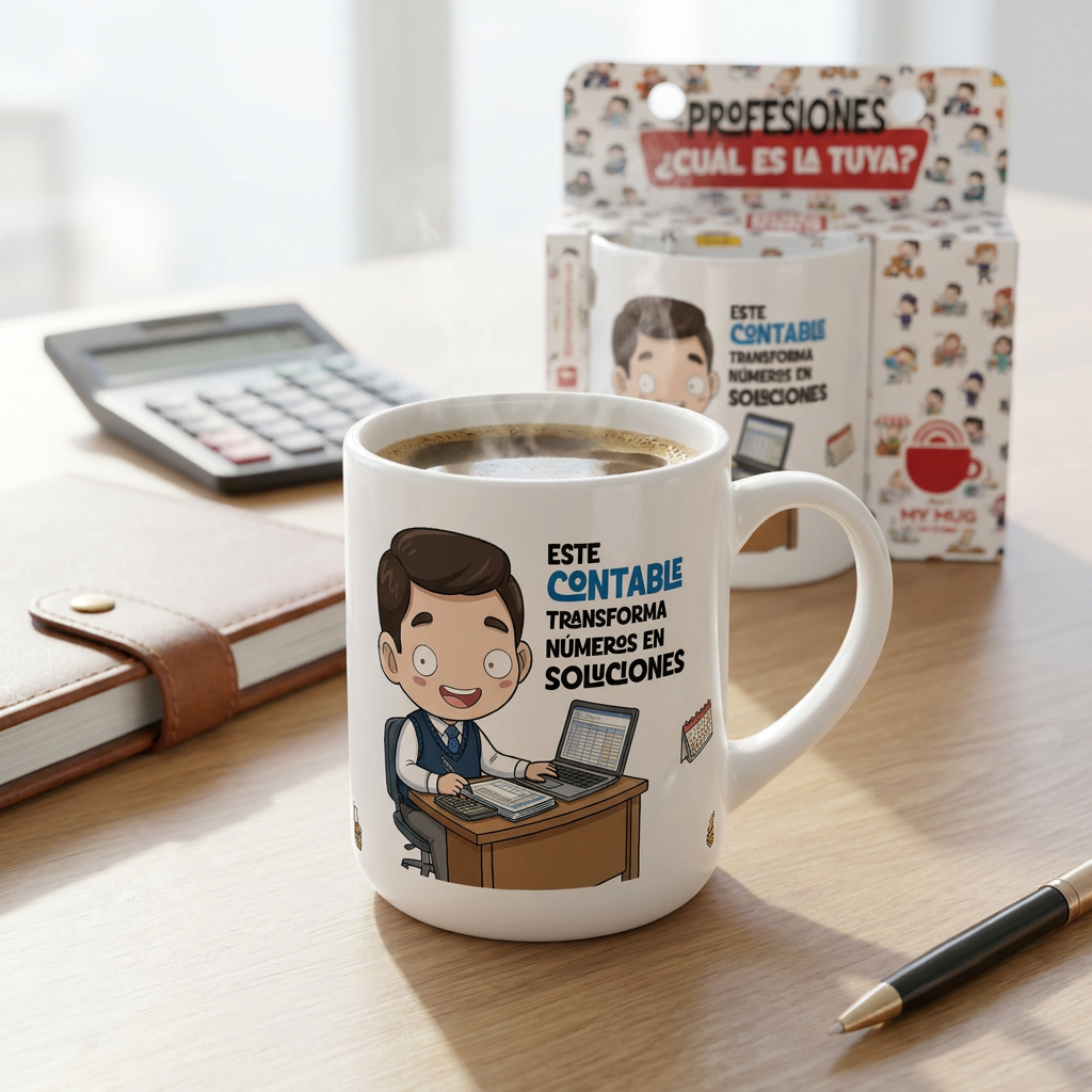 Taza de Cerámica – Contable | Malasaña