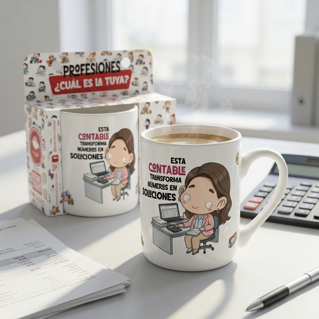 Taza de Cerámica – Contable | Malasaña