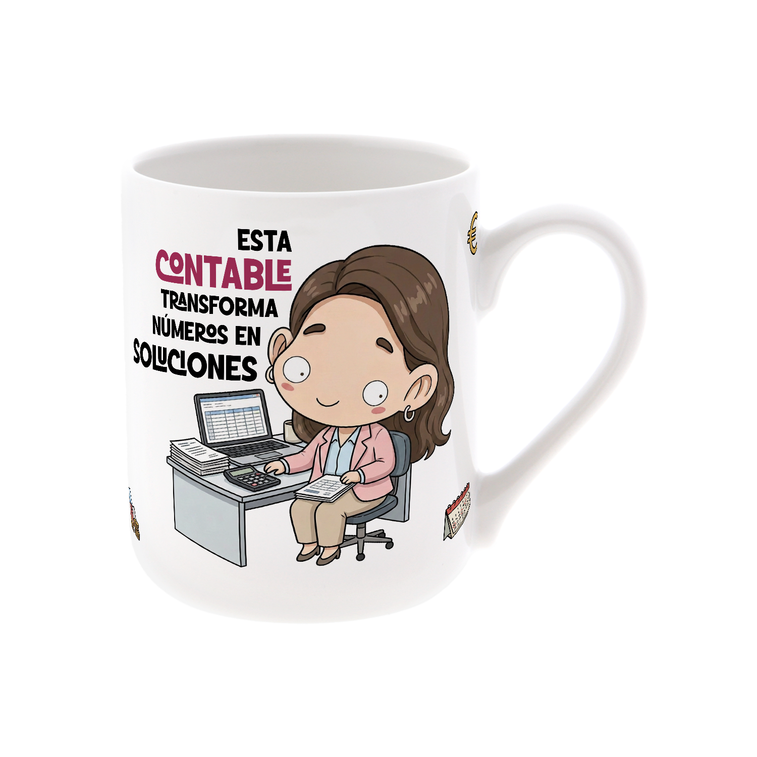 Taza de Cerámica – Contable | Malasaña