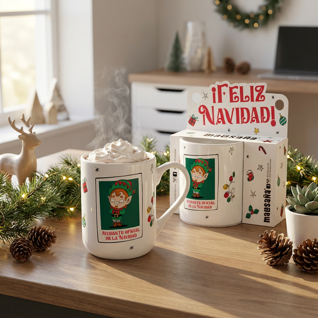 Taza 330 ml - Ayudante oficial de la Navidad - Ice
