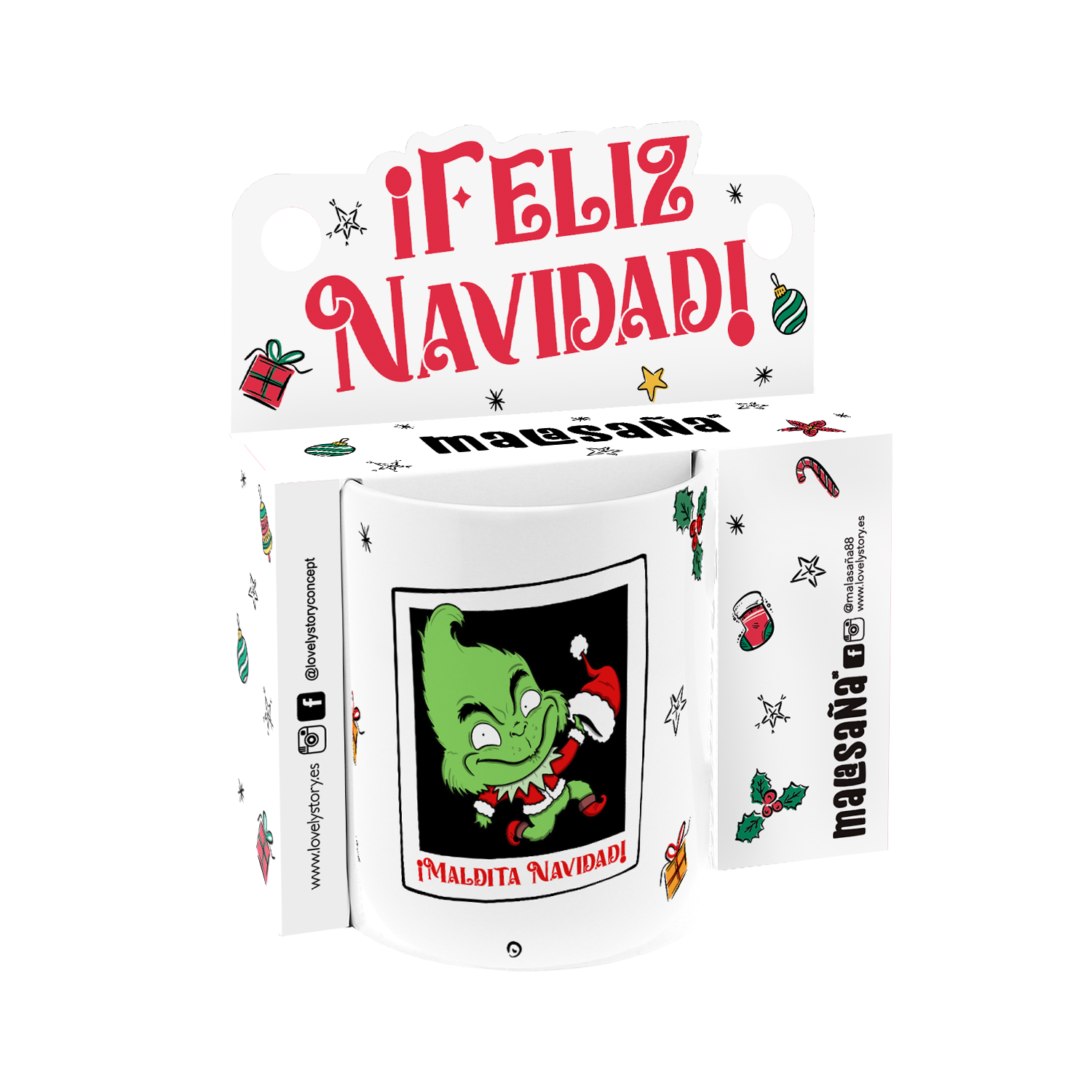 Taza 330 ml - ¡Maldita Navidad! - Ice
