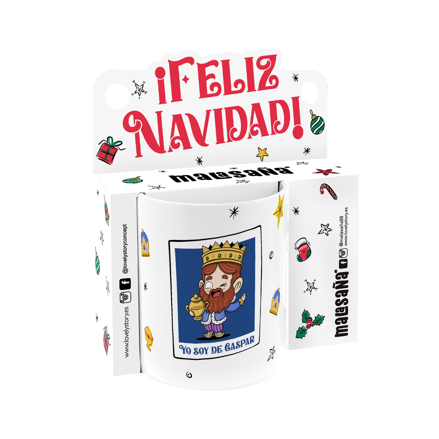 Taza 330 ml - Yo soy de Gaspar - Ice