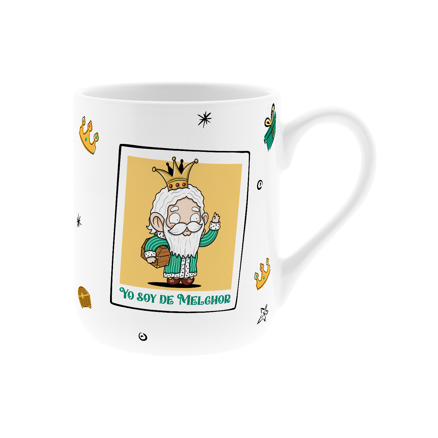 Taza 330 ml - Yo soy de Melchor - Ice