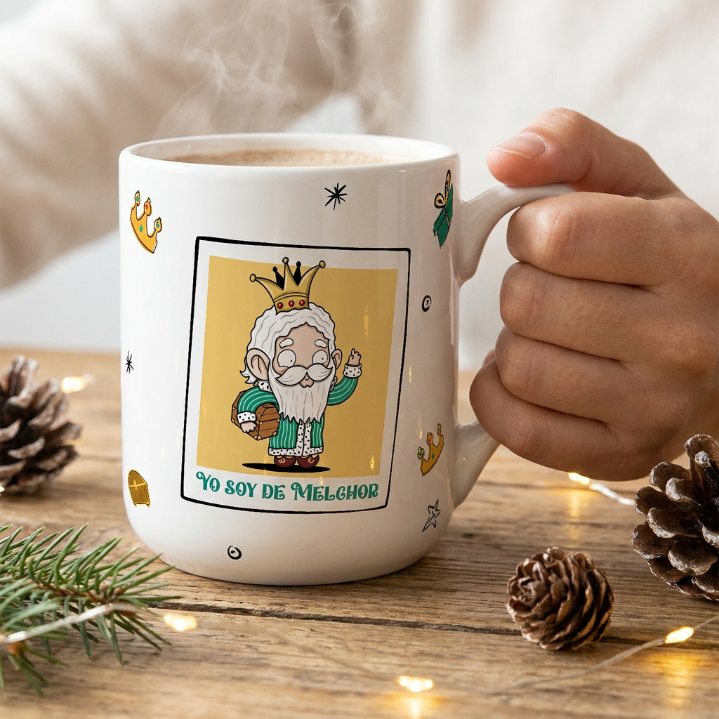 Taza 330 ml - Yo soy de Melchor - Ice