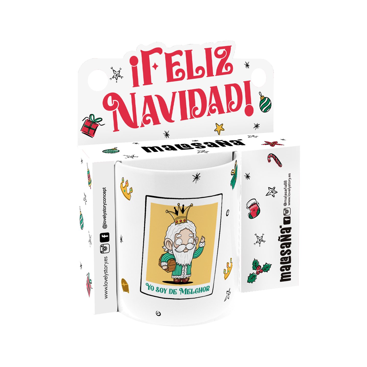 Taza 330 ml - Yo soy de Melchor - Ice
