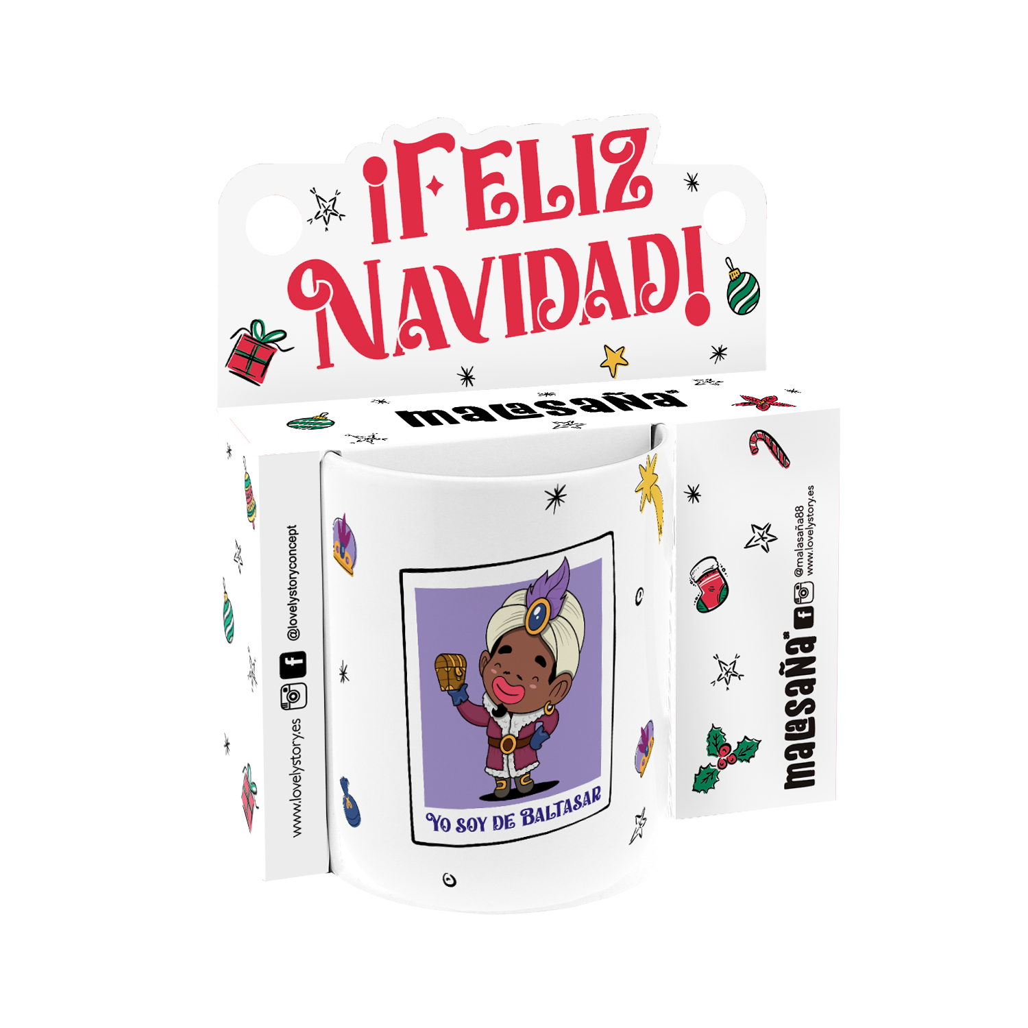 Taza 330 ml - Yo soy de Baltasar - Ice