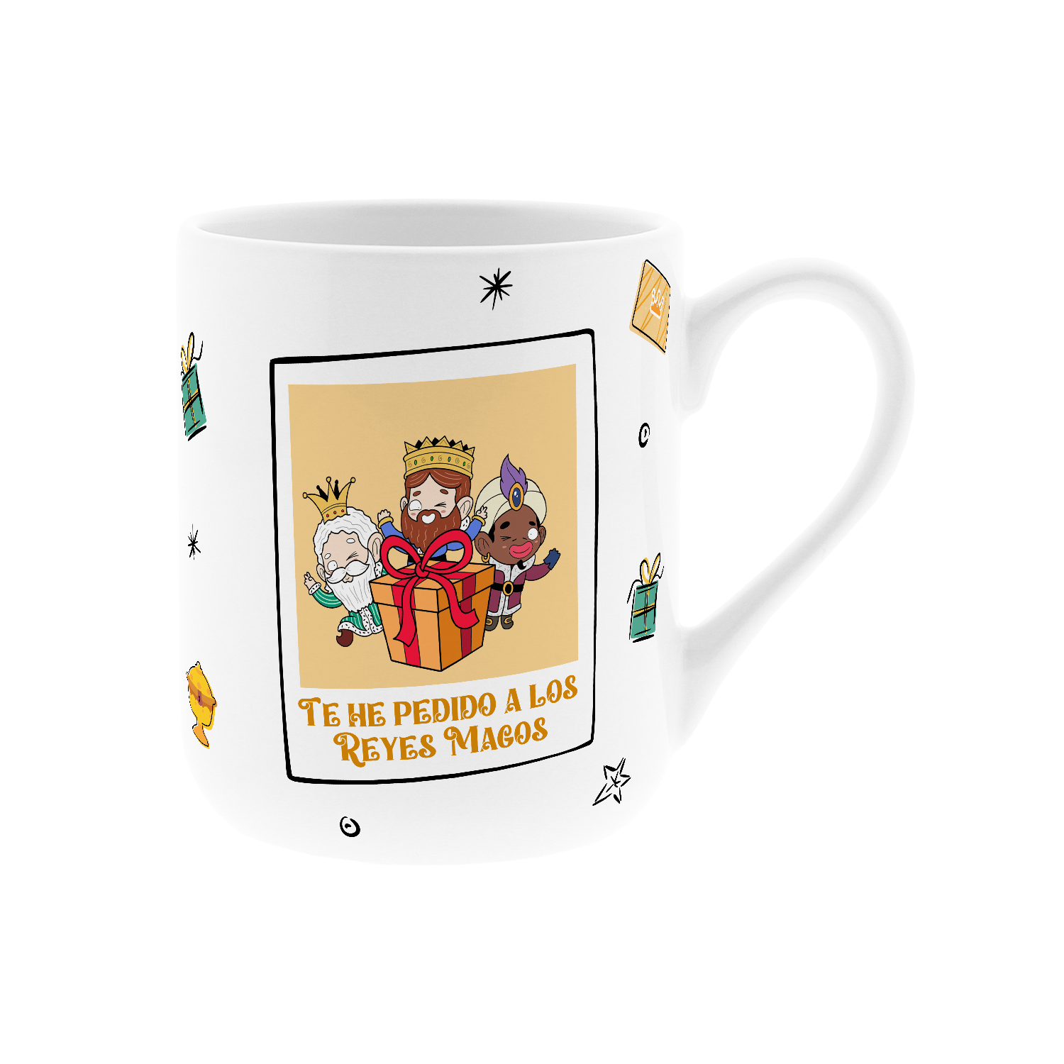 Taza 330 ml - Te he pedido a los Reyes Magos - Ice