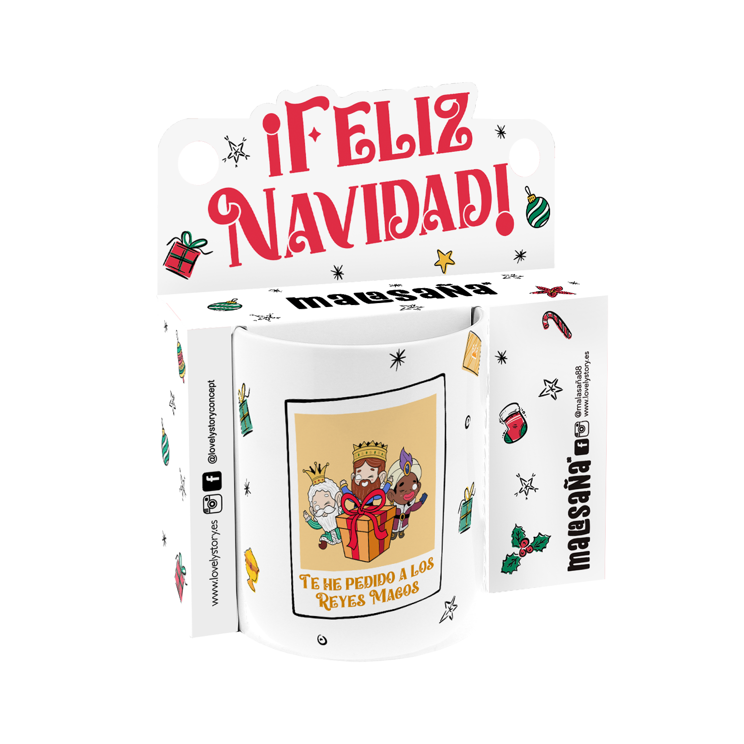 Taza 330 ml - Te he pedido a los Reyes Magos - Ice